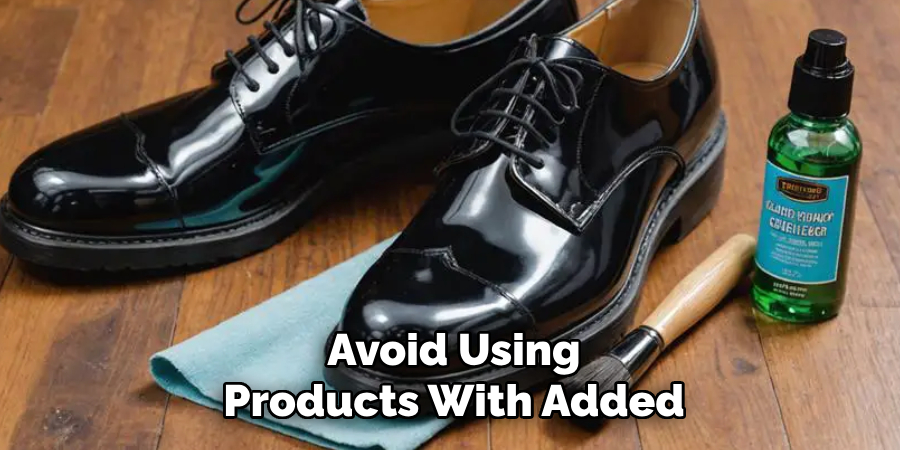 Avoid Using Products With Added