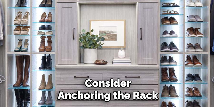 Consider Anchoring the Rack
