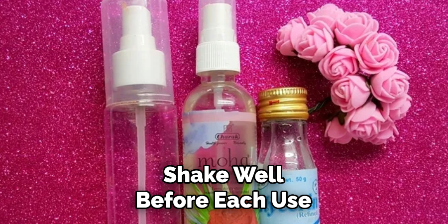 Shake Well Before Each Use