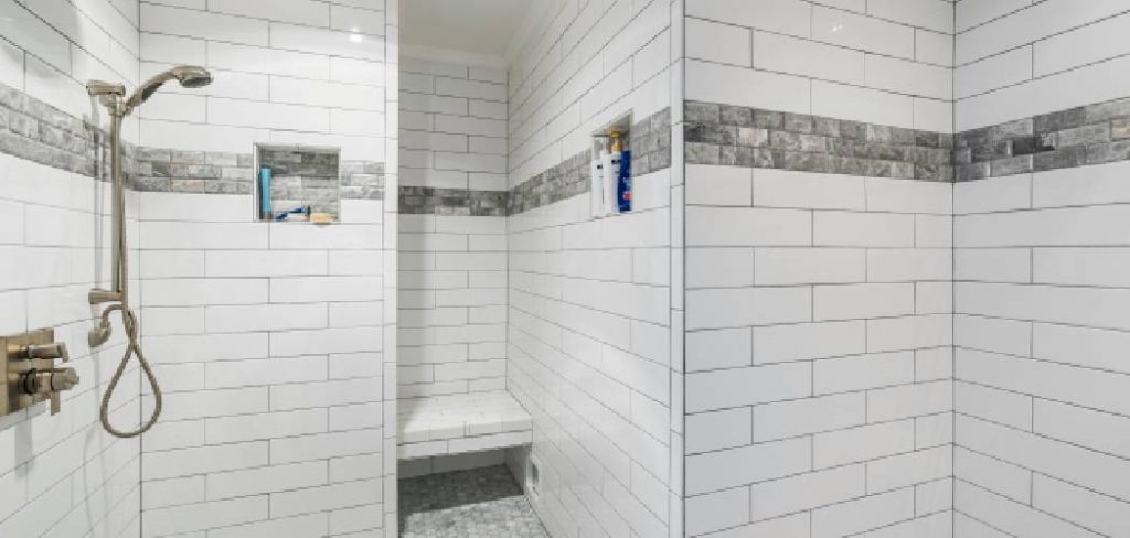 How to Build a Bench in a Shower