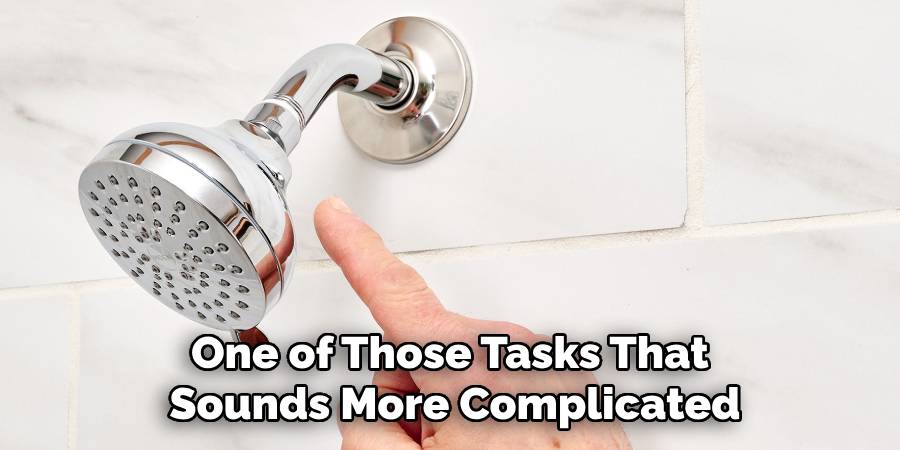 One of Those Tasks That
Sounds More Complicated