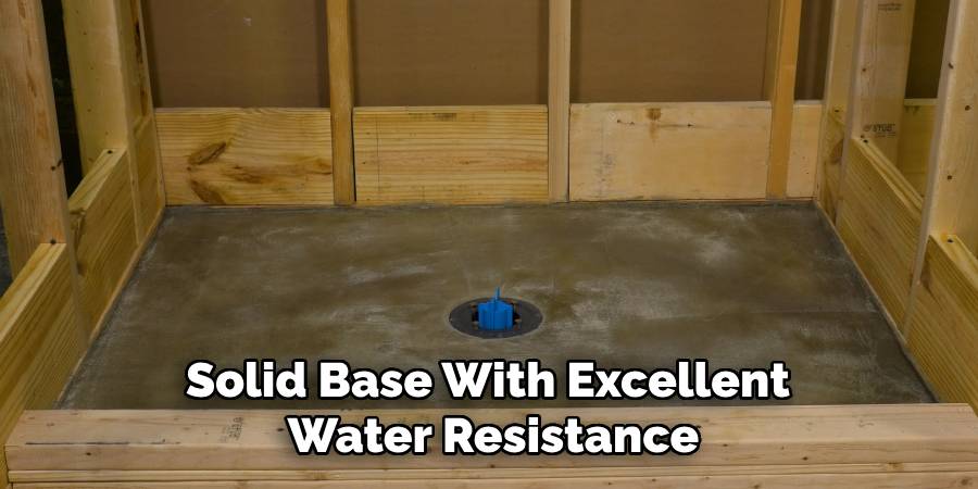 Solid Base With Excellent
Water Resistance